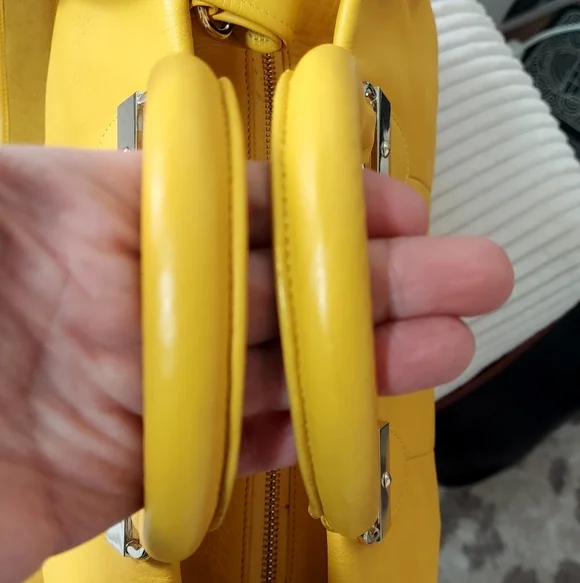 SEE by CHLOE Yellow Leather Handbag - Picture 9 of 9